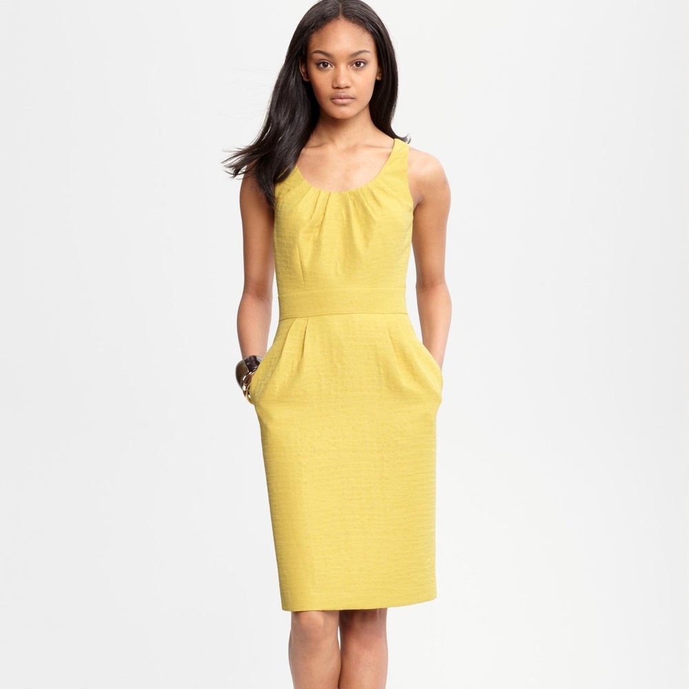 Banana Republic Jacquard Sheath Dress